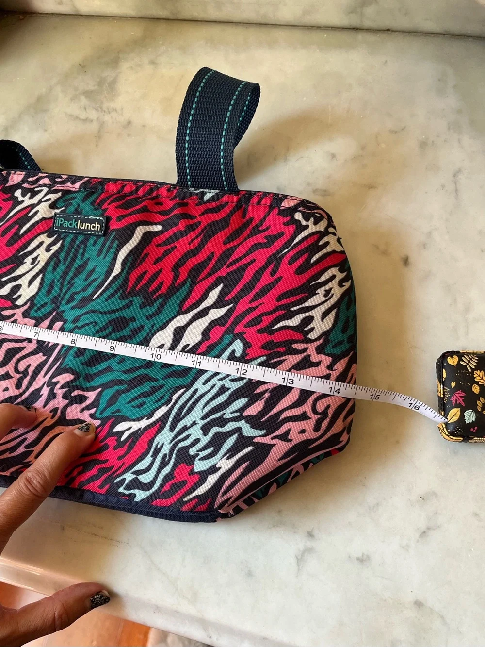 iPack Insulated Lunch Bag Colorful Zebra Print